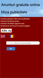Mobile Screenshot of anunturi.afix.ro
