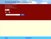 Tablet Screenshot of anunturi.afix.ro